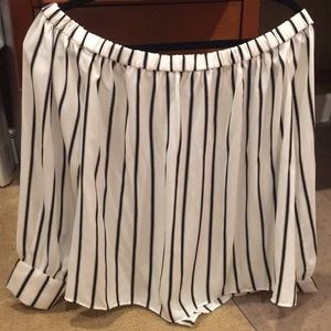 Lightly work off shoulder top